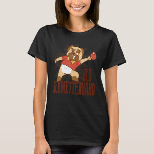 Camiseta Mesa Tennis Old Schmetterhand Pingpong Outfit Dog