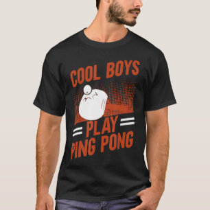 Camiseta Mesa Tennis Sport Los chicos de Guay juegan al pin