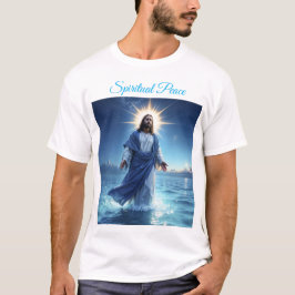 Camiseta Mesías Jesucristo gracia y serenidad arte