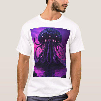 Camiseta Mesmerizing Jellyfish–Mysterious Underwater World