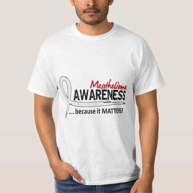 Camiseta Mesotelioma de la conciencia 2 (Anverso)