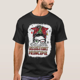Camiseta Mess del asistente favorito de Santa Claus