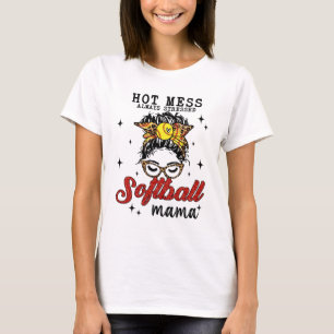 Camiseta Mess Siempre Destacó Softball Mama