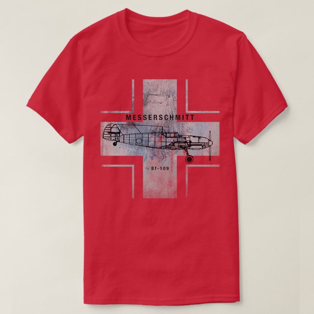 Camiseta Messerschmitt 1 (Diseño del anverso)