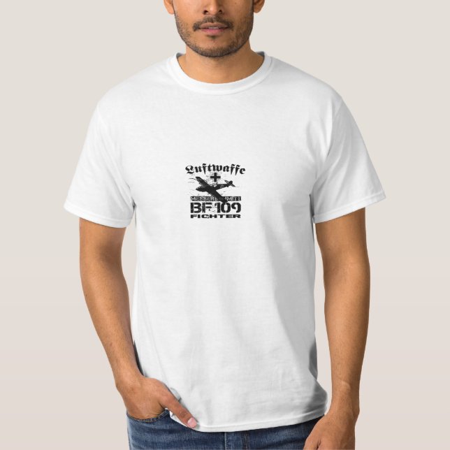 Camiseta Messerschmitt BF-109 T-Shirt (Anverso)
