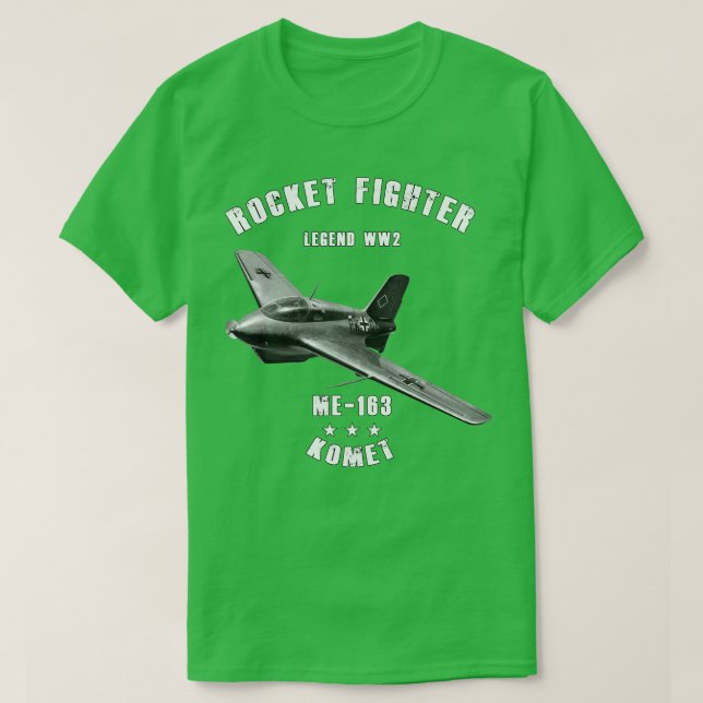 Camiseta Messerschmitt Me 163 Komet (Diseño del anverso)