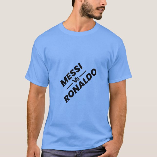 Camiseta Messi vs Ronaldo (Anverso)