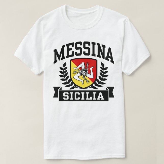 Camiseta Messina Sicilia (Diseño del anverso)