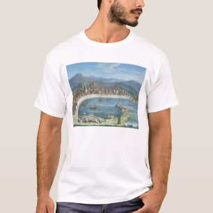 Camiseta Messina - una vista panorámica del puerto