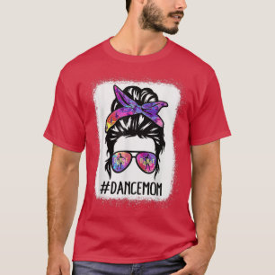 Camiseta Messy Bun baila mamá ballet bailando el D de la ma