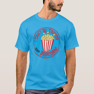 Camiseta Messy Popcorn Eater Cita divertida