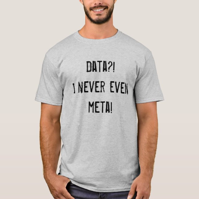 Camiseta Meta datos (Anverso)