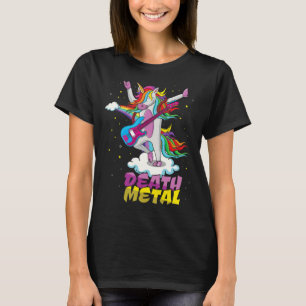Camiseta Meta de Guitarista de Música Metalizado Arcoiris d