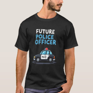 Camiseta Meta del futuro agente de policía Childu2019
