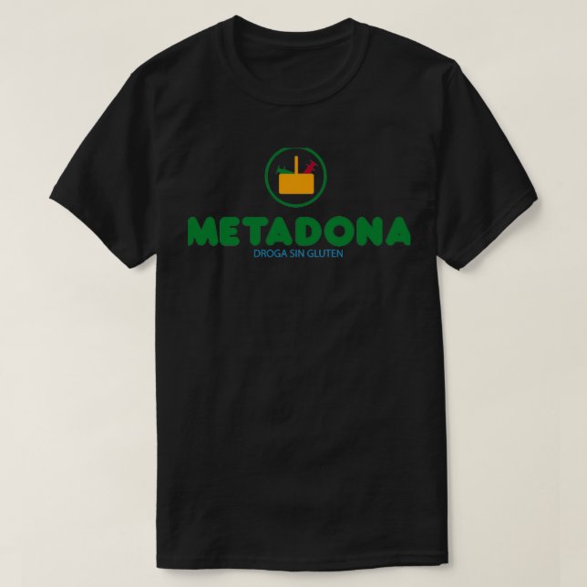 Camiseta metadona (Diseño del anverso)