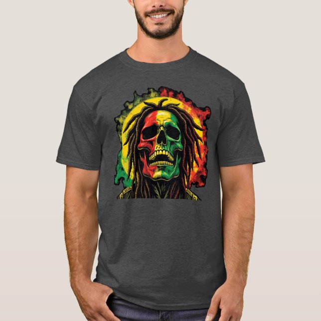 Camiseta Metal and raggae  (Anverso)