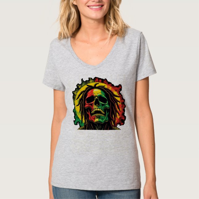 Camiseta Metal and raggae  (Anverso)