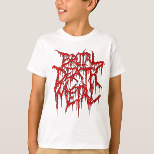 Camiseta Metal brutal de la muerte