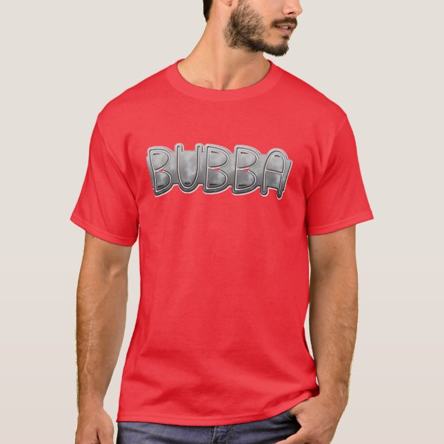 Camiseta Metal BUBBA - Campesino sureño Bling (Anverso)