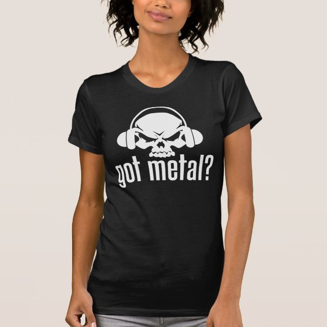 Camiseta ¿Metal conseguido? (Anverso)