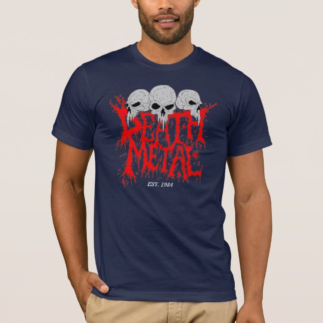 Camiseta Metal de la muerte (Anverso)