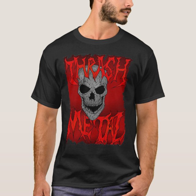 Camiseta Metal del movimiento de piernas (Anverso)