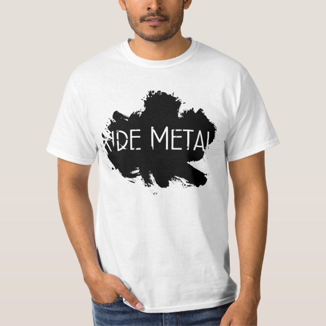 Camiseta Metal del paseo (Anverso)