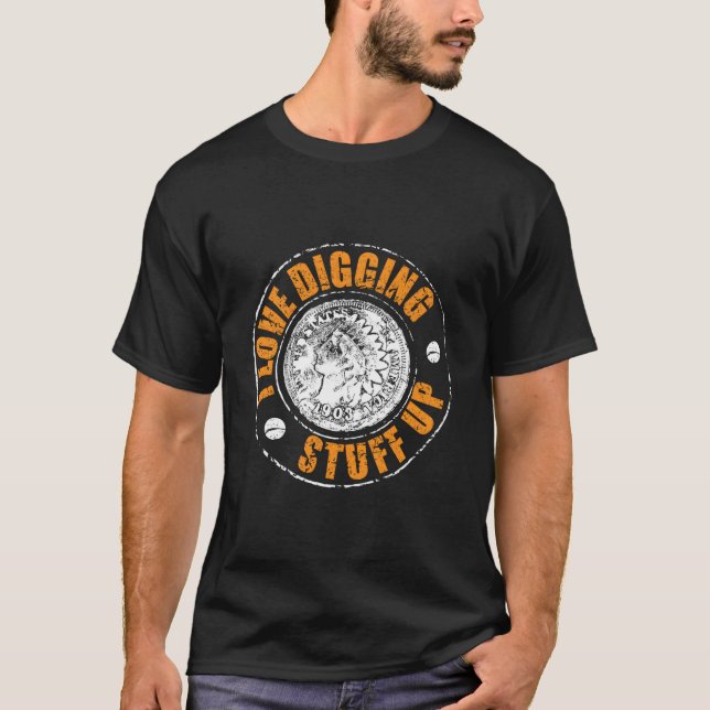 Camiseta Metal Detecting (Anverso)
