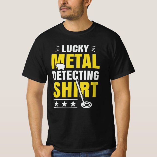 Camiseta Metal Detecting  T-Shirt (Anverso)