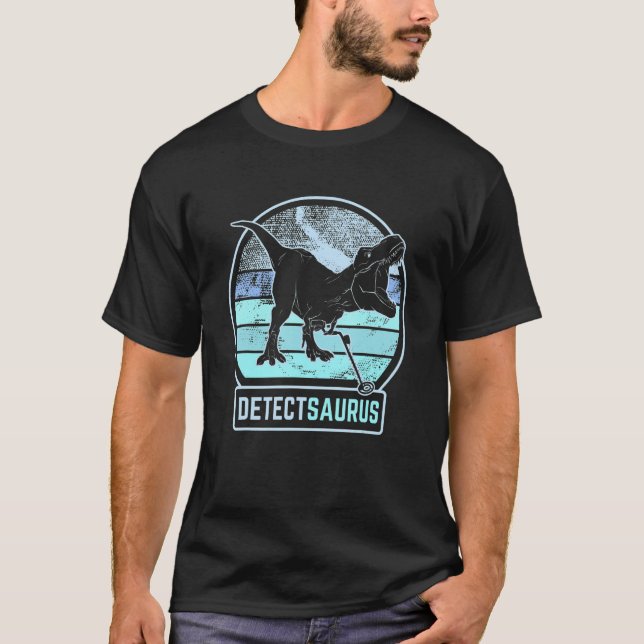 Camiseta Metal Detecting Treasure Hunt Detectorist  Detects (Anverso)