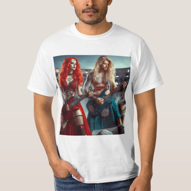 Camiseta Metal en el Coliseo: Pasión Diabólica y Nórdica (Anverso)