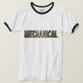 Camiseta Metal Industrial Angustiado 'MECÁNICO' Sonido T-