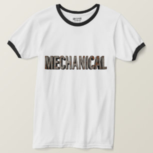 Camiseta Metal Industrial Angustiado 'MECÁNICO' Sonido T-