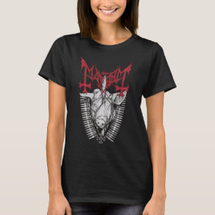 Camiseta Metal negro
