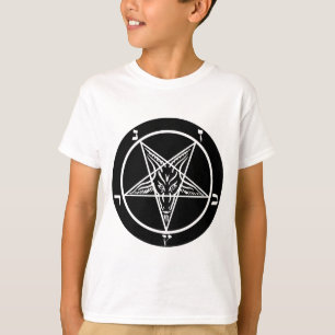 Camiseta ¡metal negro, baphomet, señor de la oscuridad!