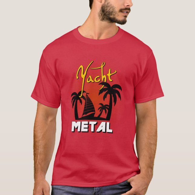 Camiseta Metal para yate (Anverso)