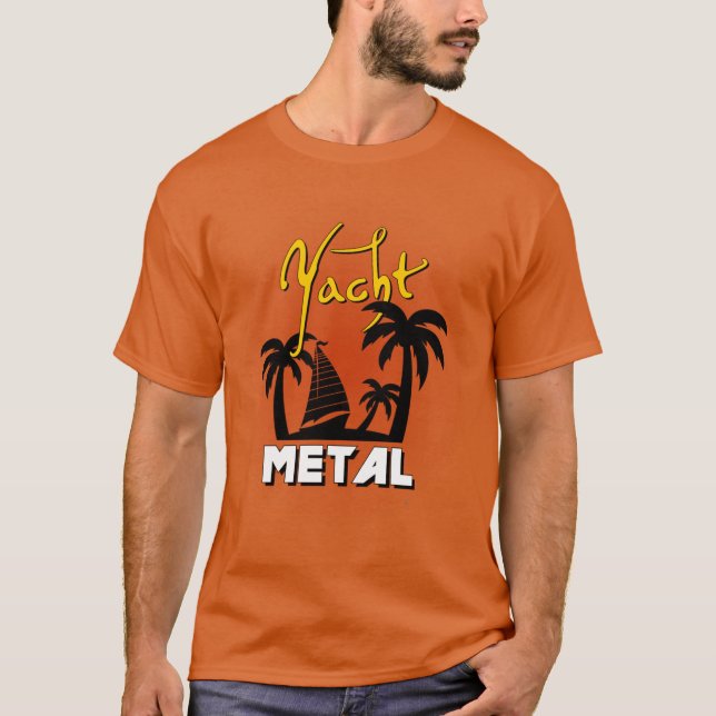 Camiseta Metal para yate (Anverso)