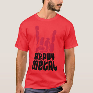 Camiseta Metal pesado retro genial