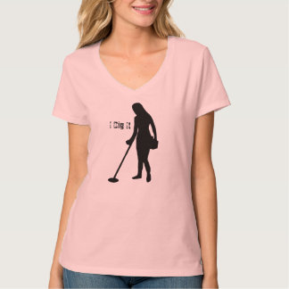 Camiseta Metal que detecta - lo cavo - a las señoras con