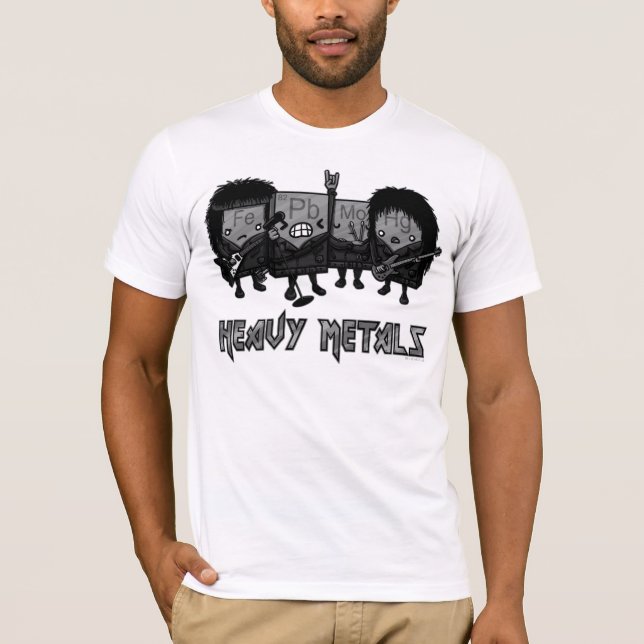 Camiseta Metales pesados (Anverso)