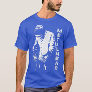 Camiseta Metalhead Welder Welding Metalworking Metal Fabric
