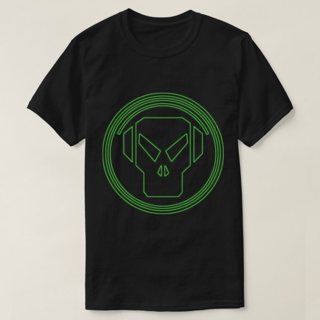 Camiseta MetalHeadz Bio Hazard Green Classic T-Shirt (Diseño del anverso)