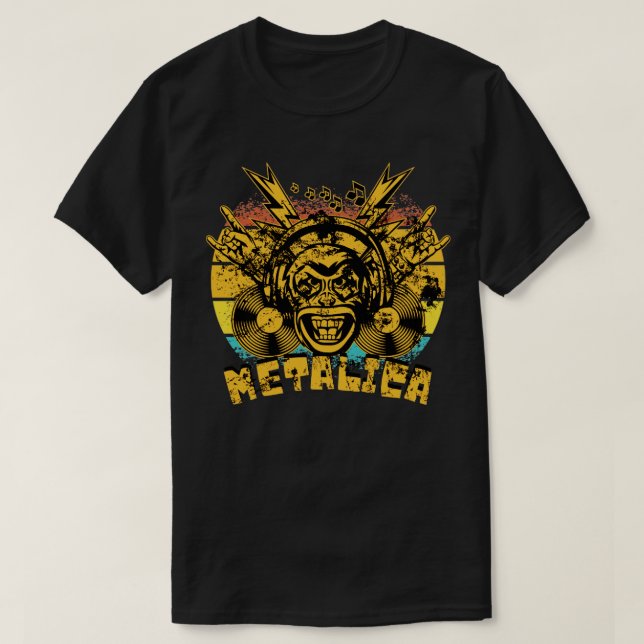 Camiseta Metalica (Diseño del anverso)