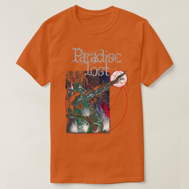 Camiseta Metalizado de la muerte de la vieja escuela del pa (Diseño del anverso)