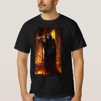 Camiseta metalizado de muerte aterradora
