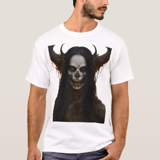 Camiseta Metalizado de muerte por circo demoníaco