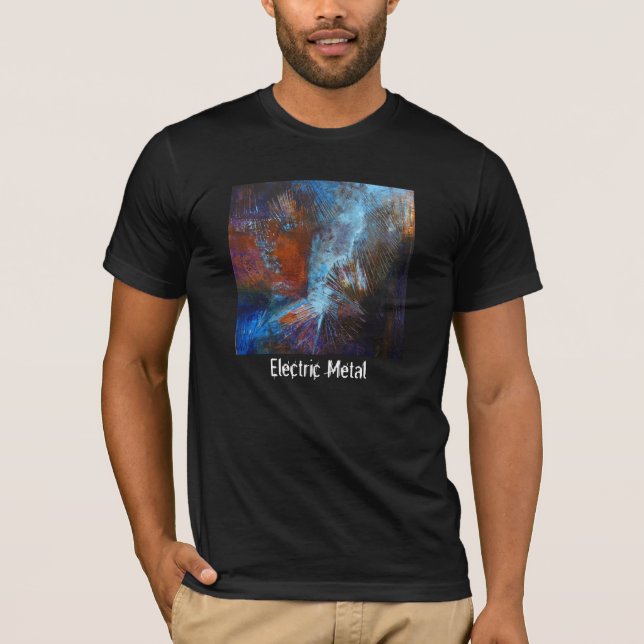 Camiseta metalizado eléctrica (Anverso)