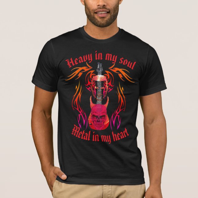 Camiseta Metalizado en mi corazón (Anverso)