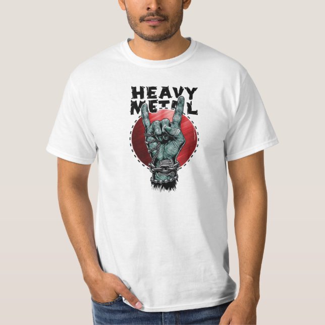 Camiseta Metalizado encadenado (Anverso)