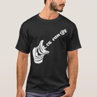 Camiseta Metalizado es para la vida